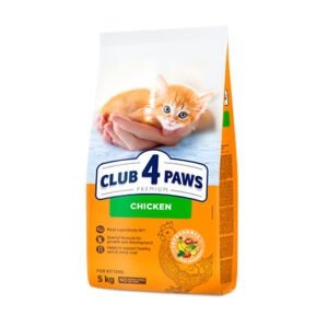 CLUB 4 PAWS KITTEN CHICKEN 5KG 2225